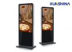 Indoor Android 1080P 55 inch Floor Stand Digital Signage Advertising Kiosk