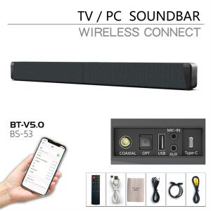 Wholesale Hdmi Input Soundbar Portable Sound Bar Speaker Universal Compatible 60Hz-20KHz from china suppliers