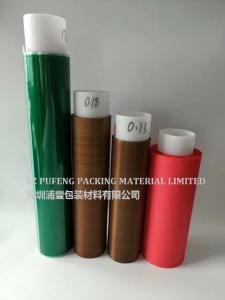 Wholesale PET high temperature adhesive tape organic silicone transparent polyester tape from china suppliers