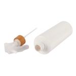 White Flat Shoulders PET Natural Bamboo Trigger Spray Bottle For Perfume Toner