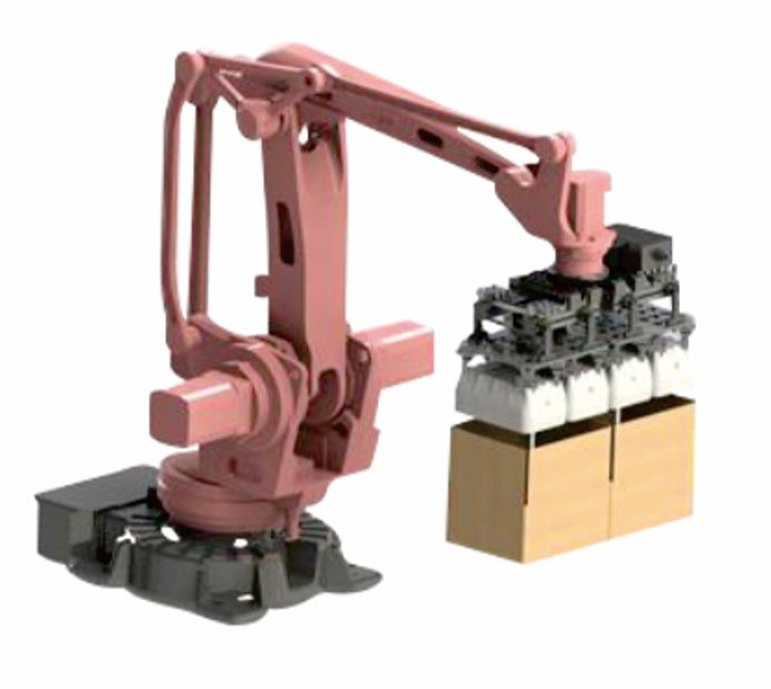 (WKD-MD-R460) Automatic Robotic Palletizer Palletizing Machine for Packing /Package/Packaging Machine