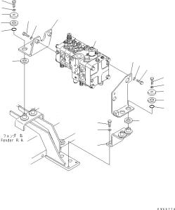 Wholesale 723-24-10601 723-25-10503 723-25-10501 For Komatsu D61EX-12 BULLDOZERS Hydraulic Main Control Valve Construction Machinery Parts Aftermarket High from china suppliers