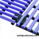 PVC Tubular Slip Resistant Matting Hollow Anti Fatigue Plastic Floor Runners