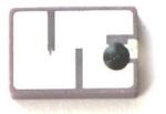 RFID UHF Ceramic Anti-metal Tag, 3M adhesive fixation, Waterproof, induction