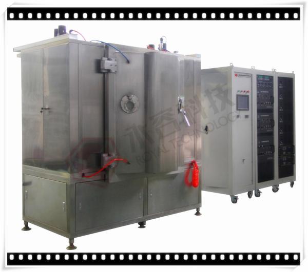 PVD MF / DC Magnetron Sputtering Machine On Flatware , Stainless Steel