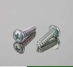 Small Self Tapping Drywall Screws Pan Head Wood Screws Gray Phosphate