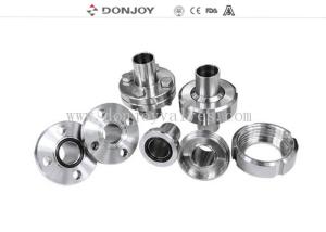 Wholesale Hygienic Aseptic Flange Set Stainless Steel Sanitary Fittings DN11864 Sanitary Thread union from china suppliers