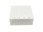 4 Ports Indoor Fiber Optic Termination Box DIN Rack Mounted OTB With Dustproof
