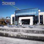 WONDERS Custom Stainless Steel Fish Sculpture Mirror Finish Color