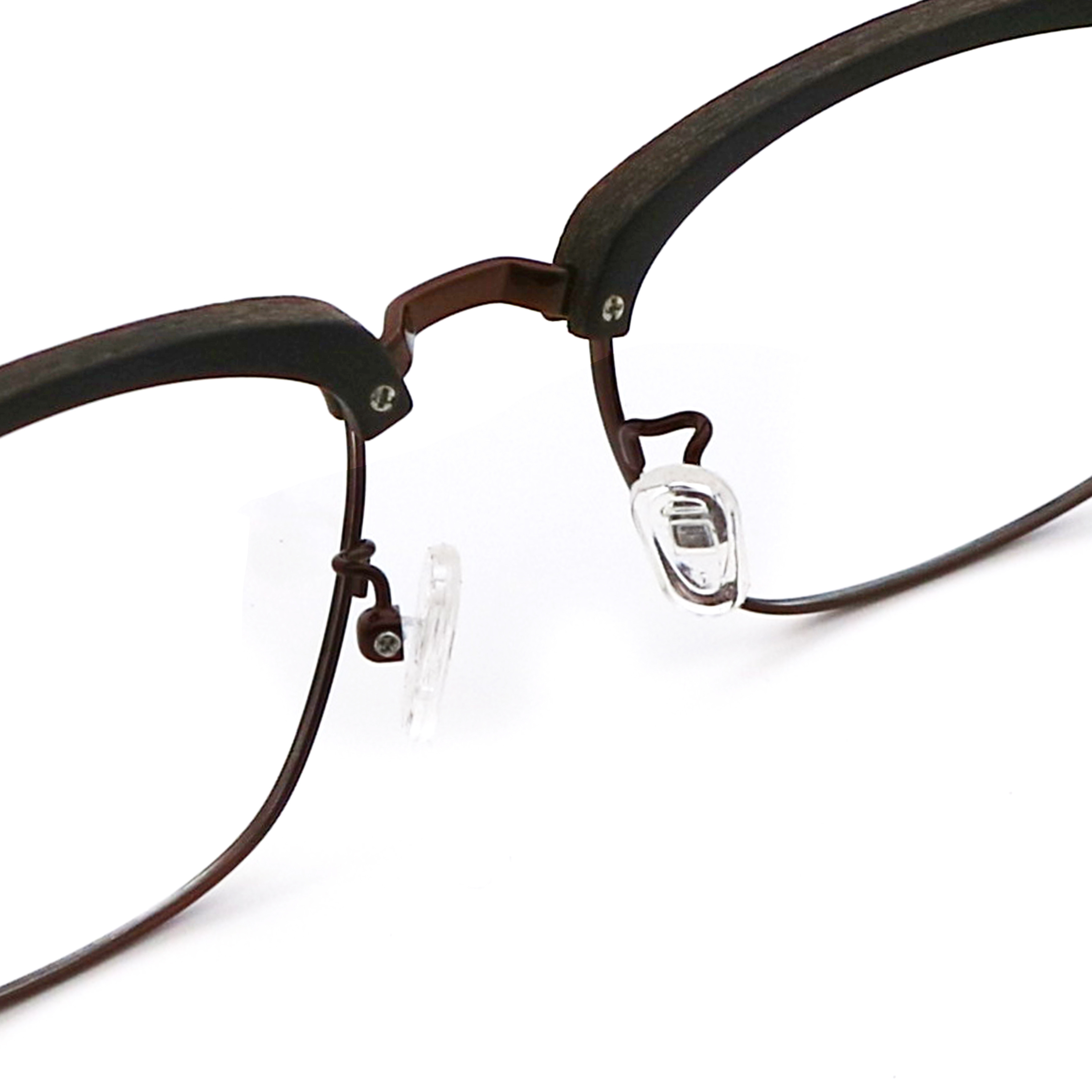 Unisex Full-rim Wood Grain Acetate Optical Glasses Frame MR H004B