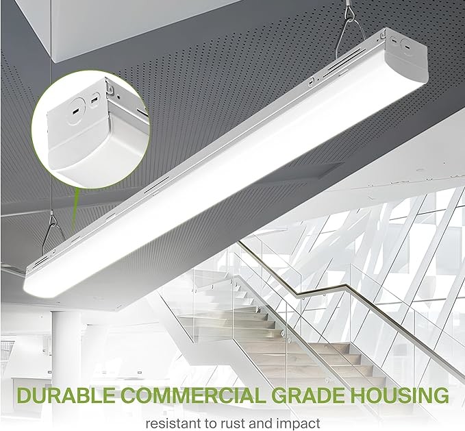 SMD2835 LED Linear Strip Light 10400LM For Schools Hospitals Supermarkets