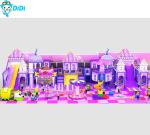 Customized Castle Theme Kids Soft Playground Maze Play Slide Swing Playground