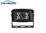 Security Car Surveillance Camera 360 Degree For Outside DC 12V Black Color