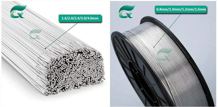 ER4043 MIG Aluminum Alloy Welding Wire 0.8mm 0.9mm 1.0mm 1.2mm 1.6mm Coiling Spool