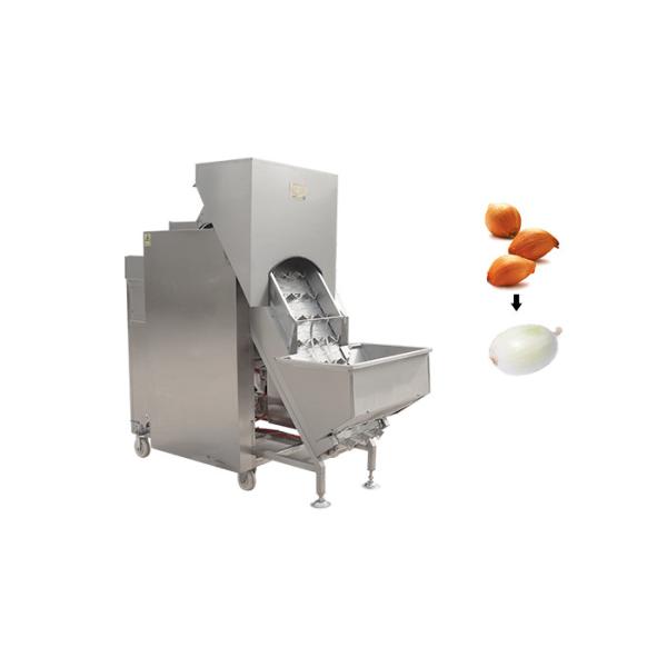 1.52Kw Vegetable Peeling SUS304 Onion Cleaning Machine