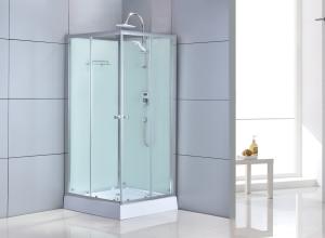 Wholesale Bathroom Cubicle Shower Units 900x900x2050mm Aluminum Frame from china suppliers