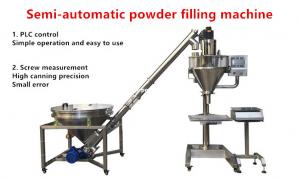 Wholesale 300g Semi Automatic Small Dose Powder Filling Machine Dry Chemical Industry from china suppliers