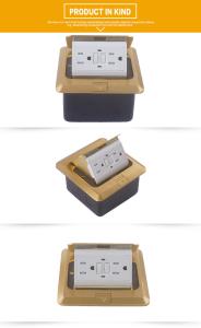 Wholesale Waterproof Pop Up Floor Socket 16A Floor Mounted Socket from china suppliers