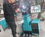 Automatic 300mm Length Cold Steel Coil Shear End Welder Machine