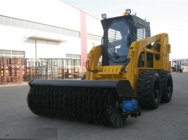 Hydraulic Motor Skid Steer Loader 1400kg Tipping Load 50hp Power Compact