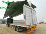 21T - 30T Wingspan Semi Trailer 2 Axles Semi Van Trailer