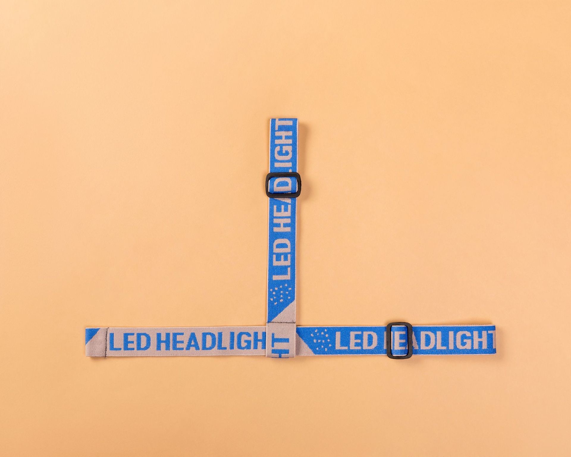 2.5cm Jacquard Elastic Ribbon And Webbing For Head Lamp Head Light And Garment Accessories