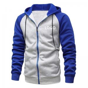 Wholesale ODM/OEM wholesale puls size men's hoodies full zip up custom print logo hoodie for man from china suppliers