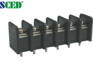 Wholesale UL94-V0 Brass Black PCB Terminal Blocks 20A / 300V M4 Screw 9.525mm Pitch from china suppliers