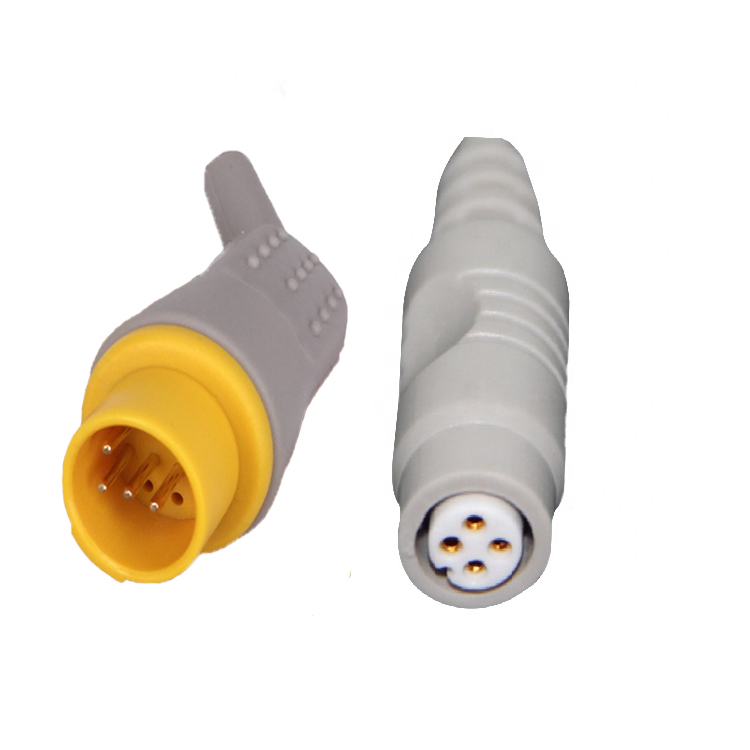IBP adapter cable compatible for Schiller Monitor to B.Braun transducer