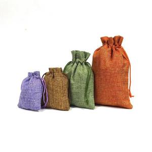 Wholesale Soft Organic Cotton Drawstring Shoe Bags Small Foldable Cloth Canvas Cinch Backpack from china suppliers