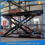 Durable Home Garage Car Scissor Lift Heavy Duty Scissor Lift Table Multi Color