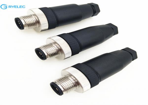 Quality Waterproof IP67 Male RF Antenna Connector For Molding / Field Installation Assembly for sale