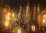 St64 Led Filament Bulbs 6w Amber Glass 360 Degree With E26 Base Ul Listed
