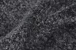 Black Warp Knitted Curling Look 150cm Width for Garment
