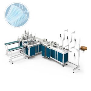 Wholesale Fully Automatic 3 Layers Non Woven Mask Making Machine from china suppliers