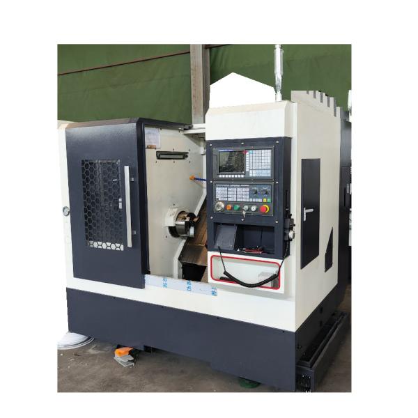 Small Size TCK40 Slant Bed Machine CNC Gang Type Tool Holder