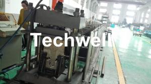 Wholesale GI , Carbon Steel Top Hat Purlin Roll Forming Machine , Furring Channel Roll Former With 18 Roll Stands from china suppliers