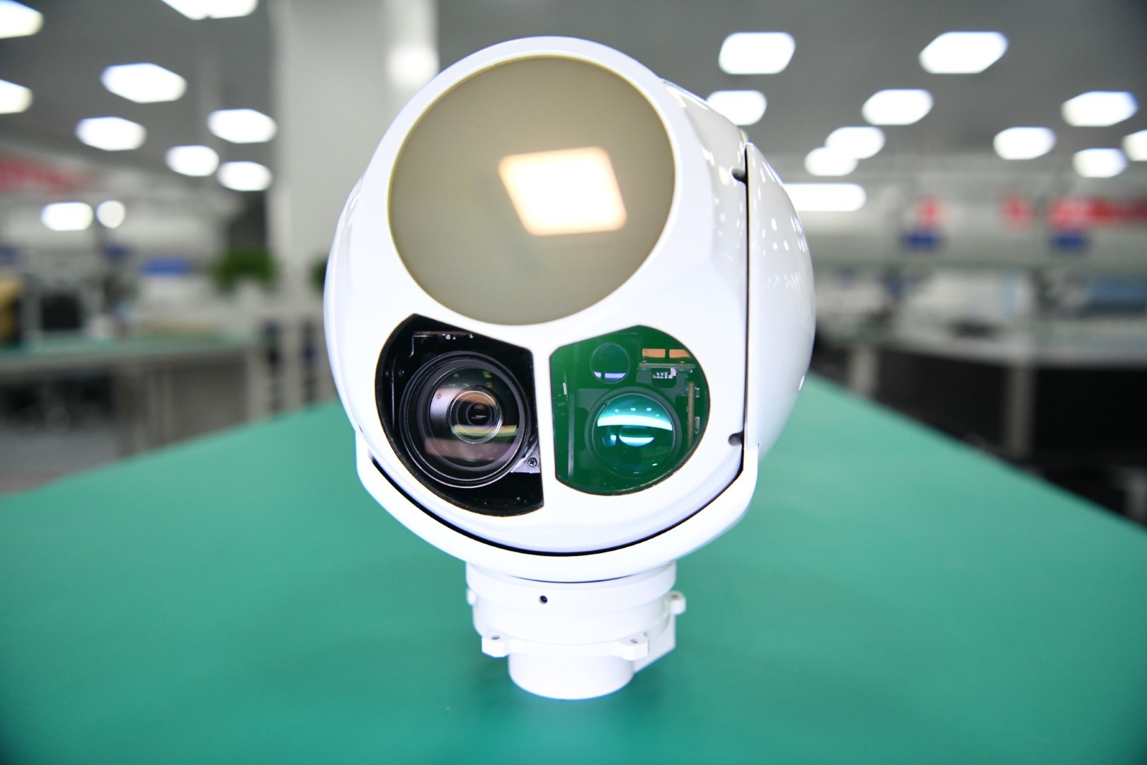 IP Verison Electro Optic Drone System EO IR Camera Built-In 1535nm Laser Rangefinder