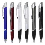 Business Style Triangular Barrel Ballpoint Pen Muti-color Metal Press Ball Pen
