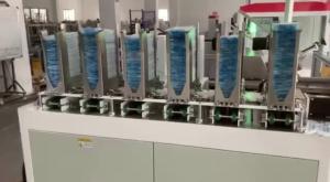 Wholesale High Speed Automatic 3ply Mask Packing Machine 50pcs Face Mask Box Cartoning Machine from china suppliers