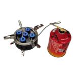 Five Spray Head Stove Mini Portable Folding Camping Gas Stove Burner Outdoor Gas