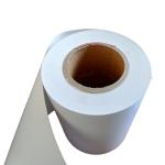 74um PP Matte White Rubber Adhesive Glue White Glassine Liner HM4133