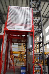 Wholesale Construction Material Man Material Hoist / Lifting Hoist Equipment With Single And Double Cage from china suppliers