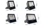 200W COB Led Flood Light Integrated Outdoor Aluminium High Brightness IP66