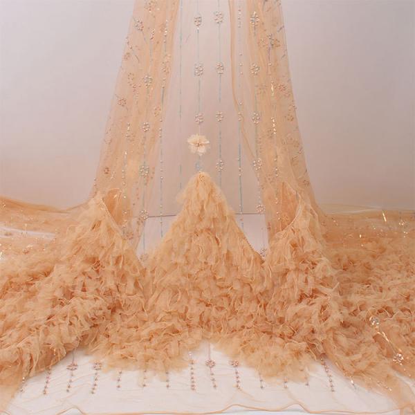 tela de lentejuelas stocks available sequin faux beaded trimming feather fabric bohomeian backdrop ostrich feather fabri