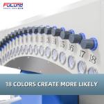 Rubber Pvc Keychain Making Machine 18 Color Dispensing Multifunctional