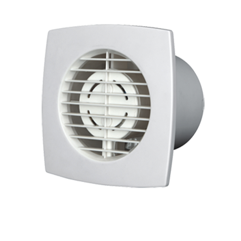 Low Noise Electric Greenhouse Square Ventilation Fan Mounting With LED Light