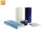 PE Material Stainless Steel Protective Film , Blue / Transparent Protective Film