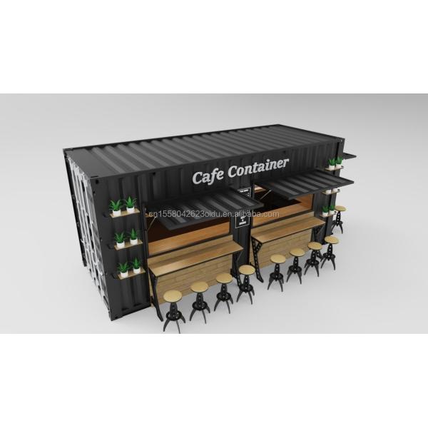 Galvanized Steel Bending 180g Container Prefabricated Foldable Shops Stores Flat Pack Garage for Space-Saving Solution