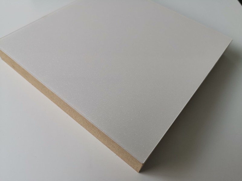 high gloss Acrylic sheet faced sparkle silver mdf board for 1-2mm acrylic sheet